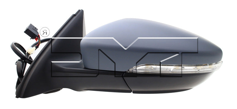 Volkswagen Driver Side Mirror with OEM #  5C6 857 521 TYC #  8610752