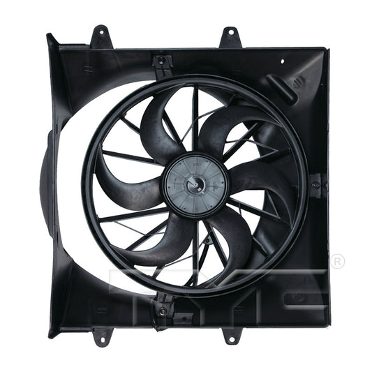 TYC Cooling Fan Assembly for Jeep Grand Cherokee 2004 wo Tow OEM # 52079528AD