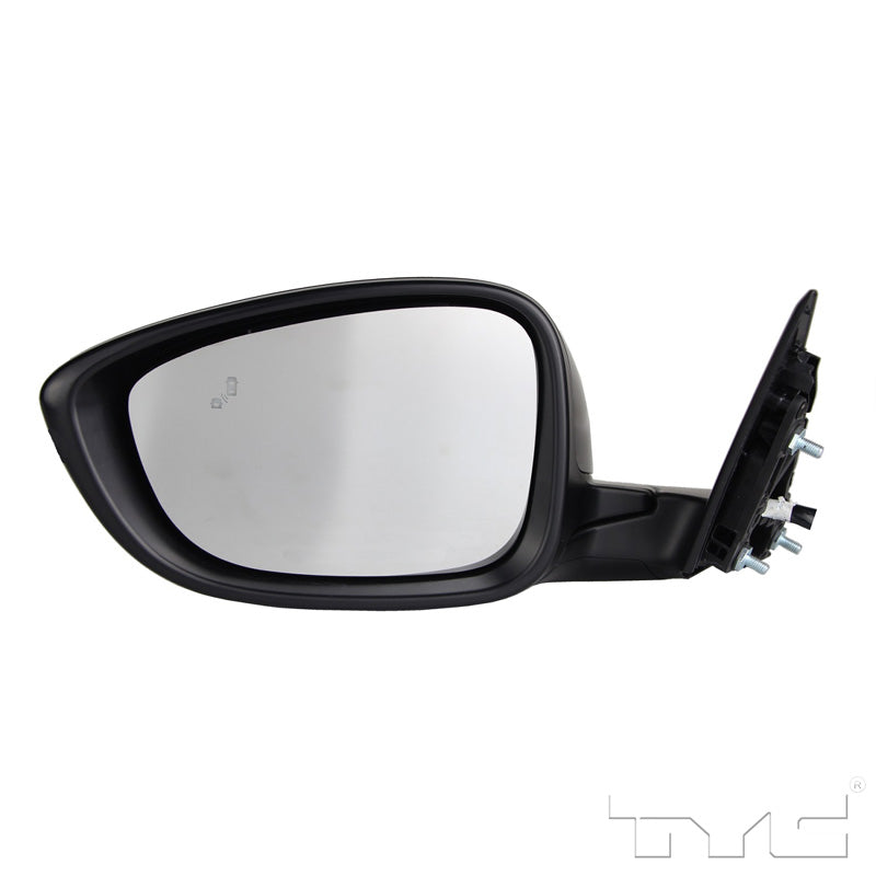 Honda Driver Side Mirror with OEM #  76251-TVA-A01ZJ TYC #  4701162