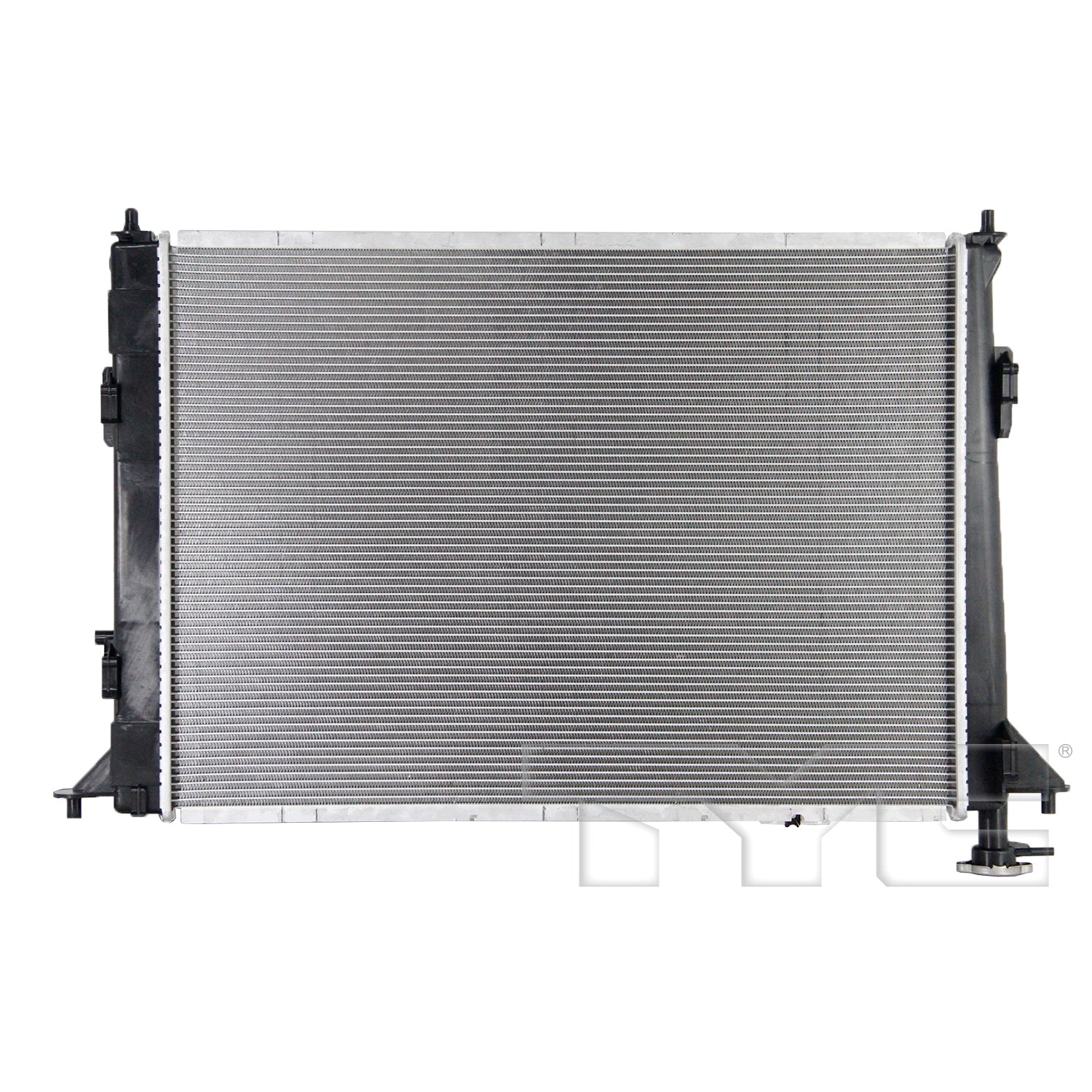Hyundai Radiator with OEM #  25310-1U200 TYC #  13192