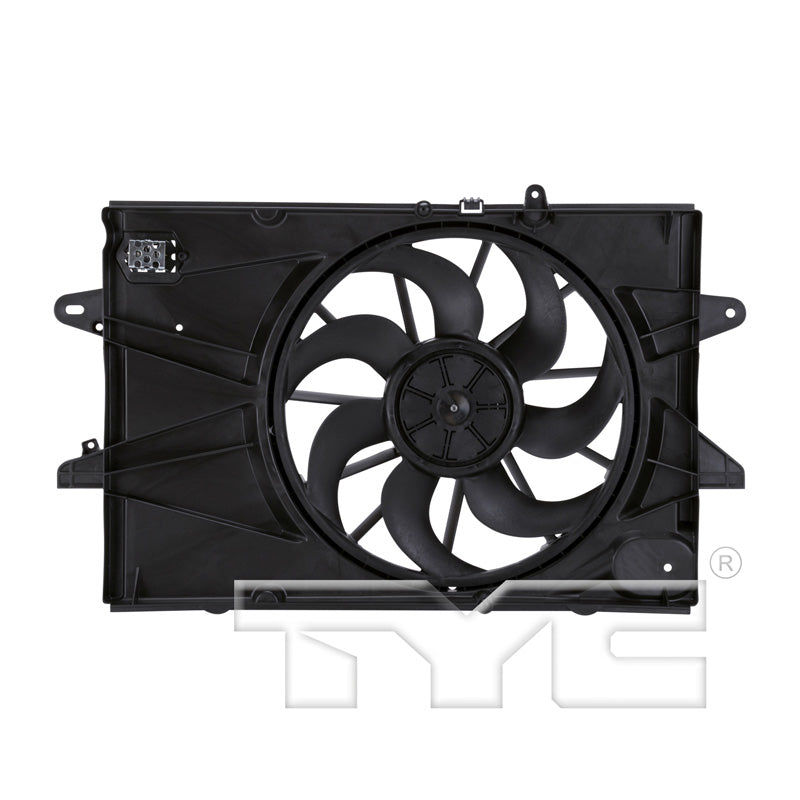 TYC Cooling Fan Assembly for GMC Terrain 2010-2017 OEM # 15212798