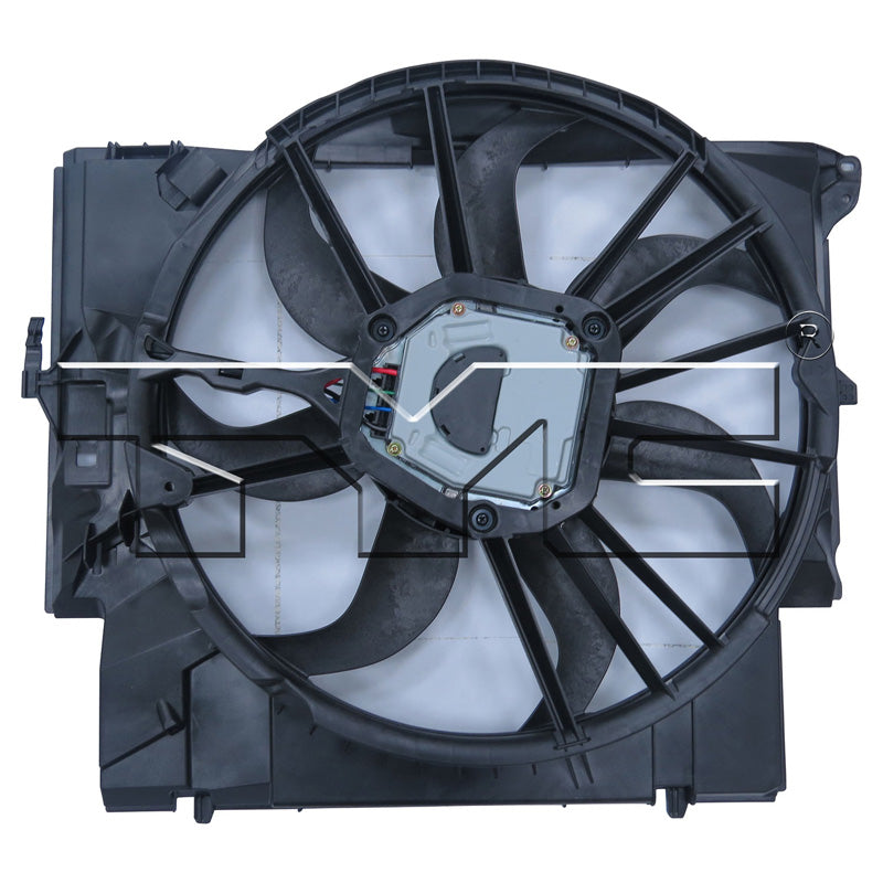 TYC Cooling Fan Assembly for BMW 325i 2011 OEM # 17 42 5 A3F 109