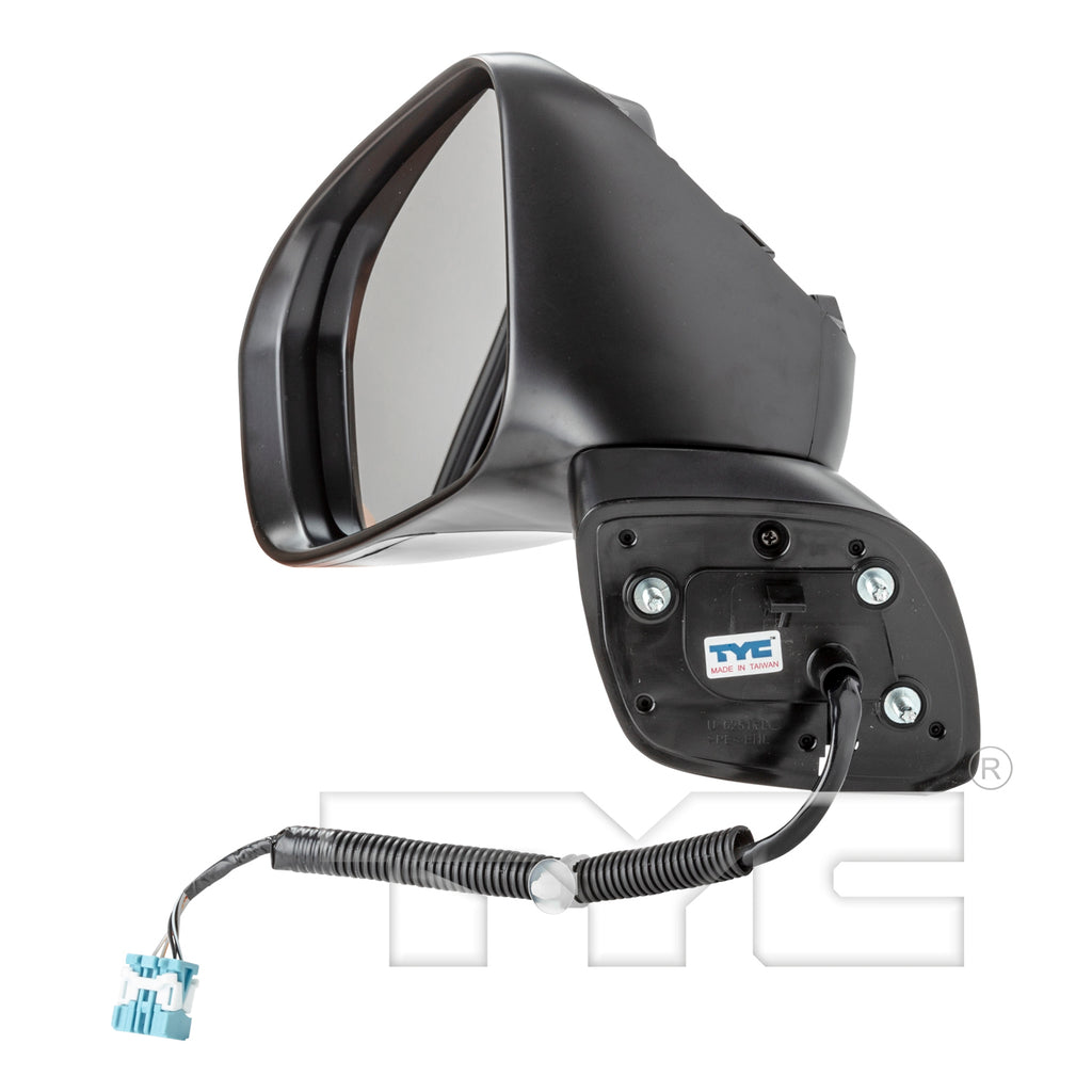 Honda Driver Side Mirror with OEM #  76251-TR4-A01ZH TYC #  4711142