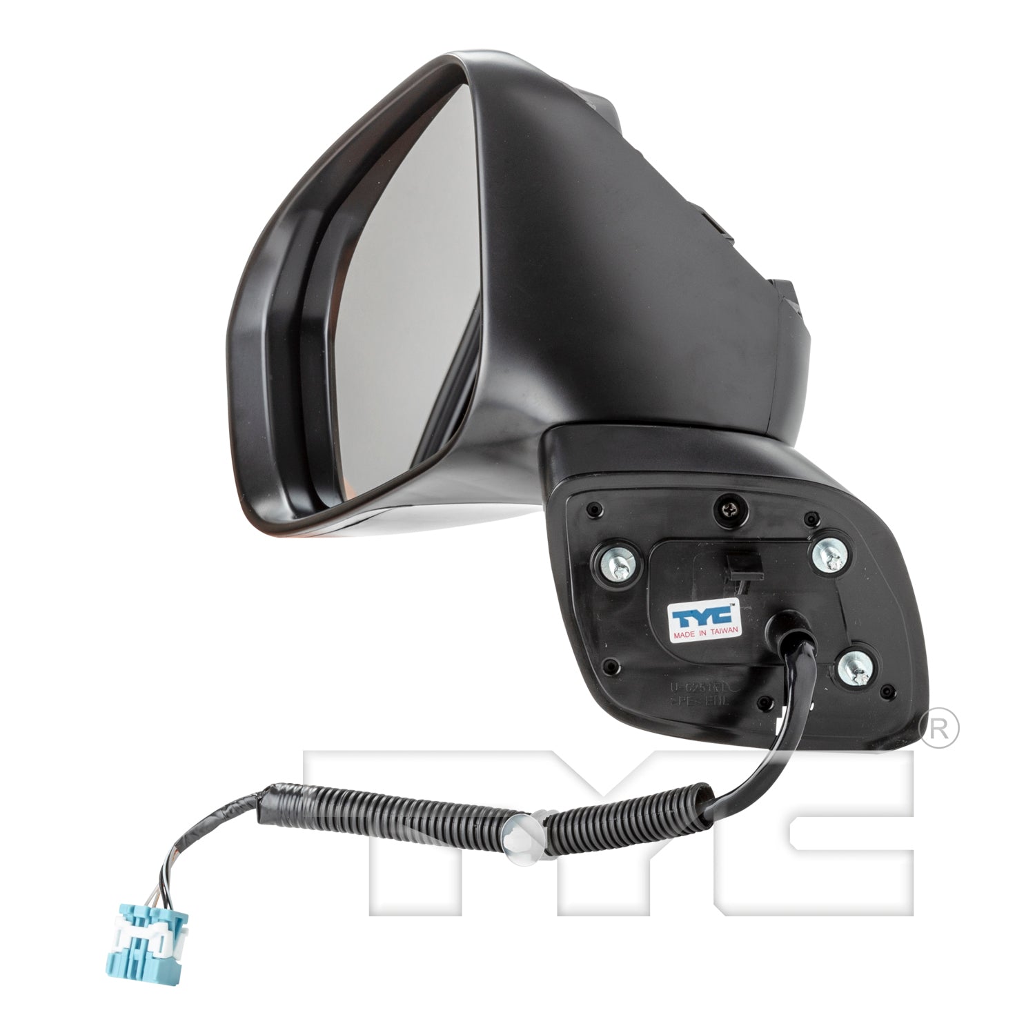 Honda Driver Side Mirror with OEM #  76251-TR4-A01ZH TYC #  4711142