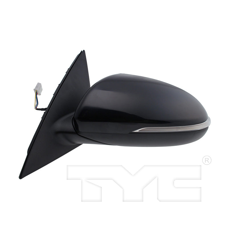 Kia Driver Side Mirror with OEM #  87610-D5030 TYC #  8170242