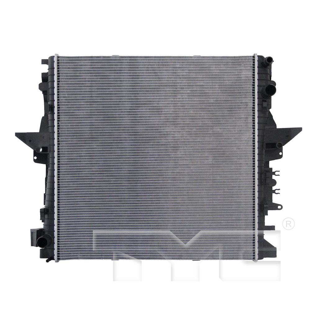 Land Rover Radiator with OEM #  LR015560 TYC #  13540