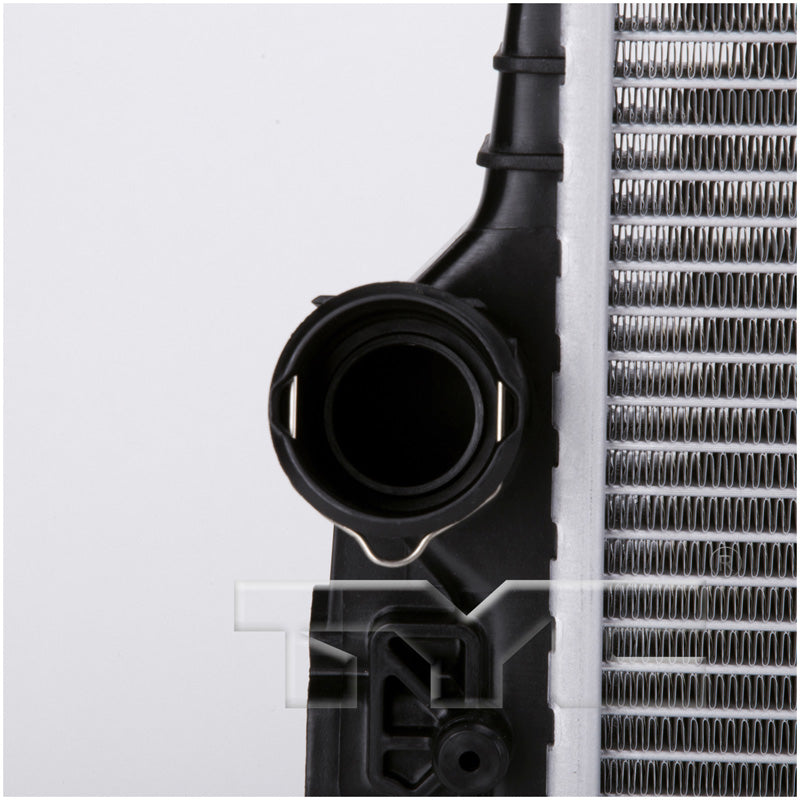Porsche Radiator with OEM #  970 106 131 03 TYC #  13562