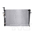 Hyundai Radiator with OEM #  25310-2E870 TYC #  13070