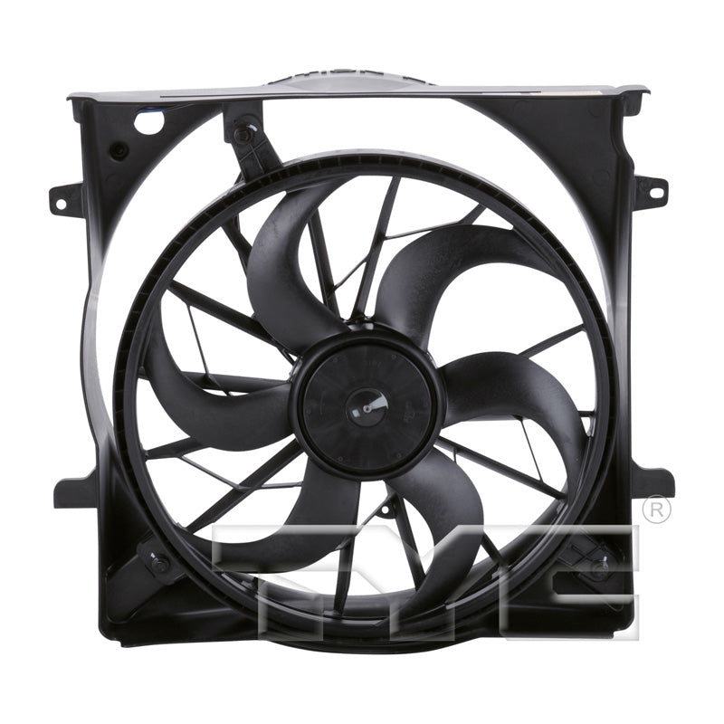 TYC Cooling Fan Assembly for Jeep Liberty 2002-2007 See Note OEM # 52079528AB