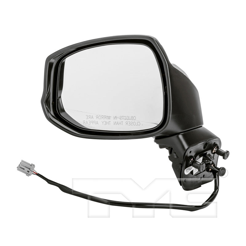 Honda Driver Side Mirror with OEM #  76251-TR0-A01ZD TYC #  4720432