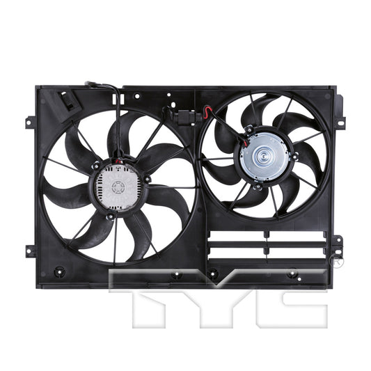 TYC Cooling Fan Assembly for VW Jetta 2005-2010 OEM # 1K0 121 205 AJ