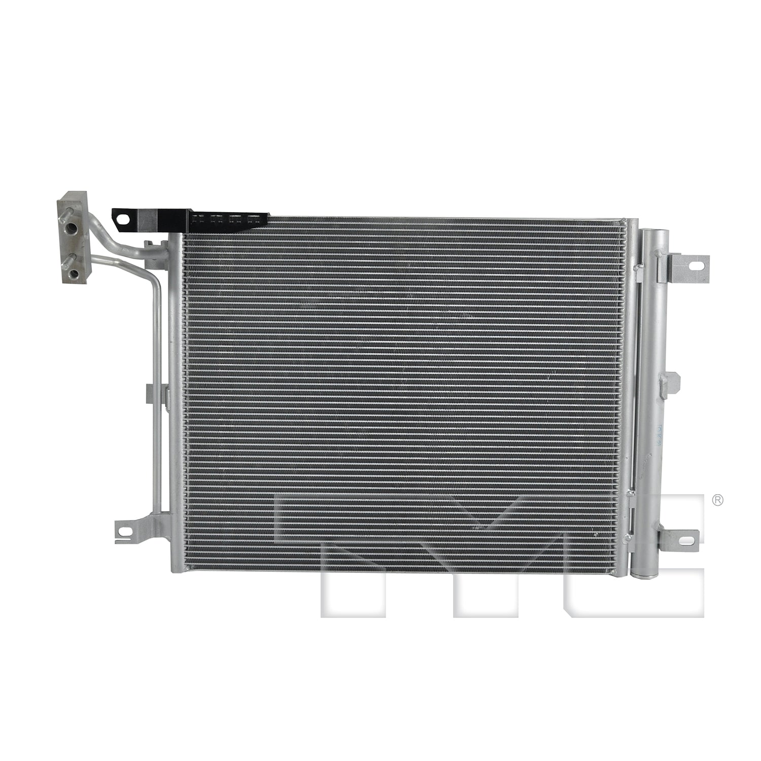Jeep A/C Condenser with OEM # 68314789AC TYC #  30132
