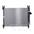 Dodge Radiator with OEM #  52028818AD TYC #  13337