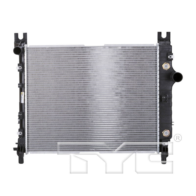 Dodge Radiator with OEM #  52028818AD TYC #  13337