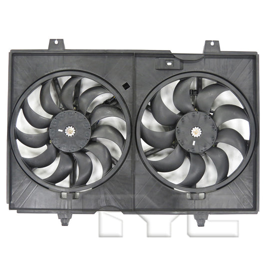 TYC Cooling Fan Assembly for Chevrolet City Express 2015-2018 OEM # 19316315
