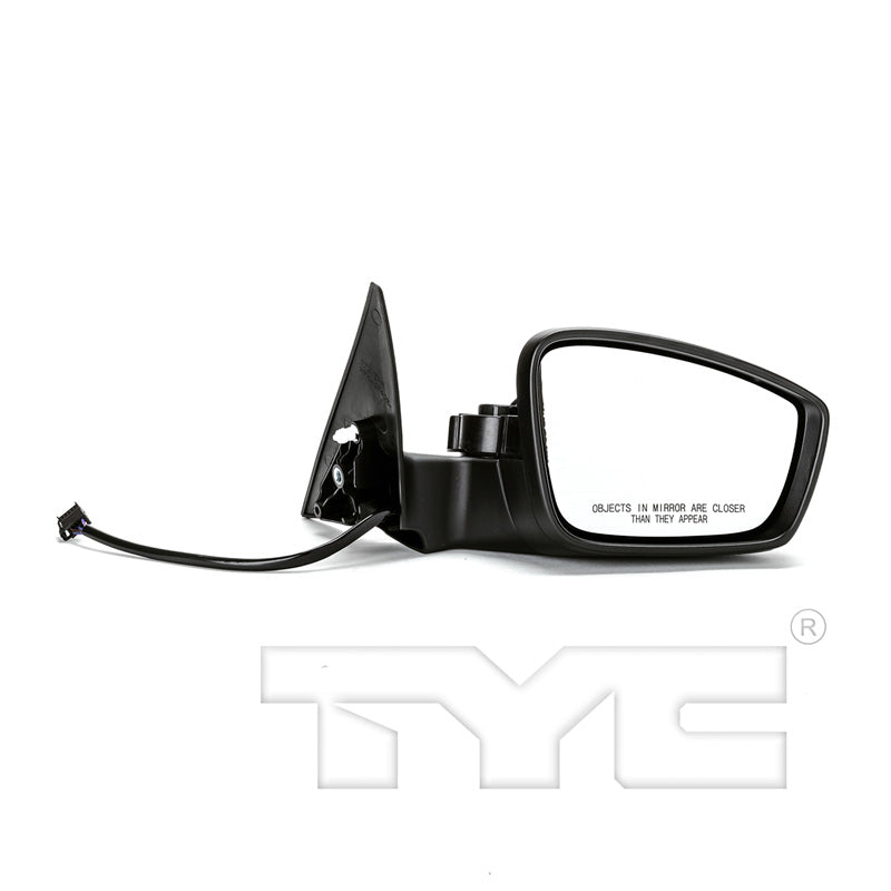 Volkswagen Passenger Side Mirror with OEM #  5C1 857 508 AC 9B9 TYC #  8630141