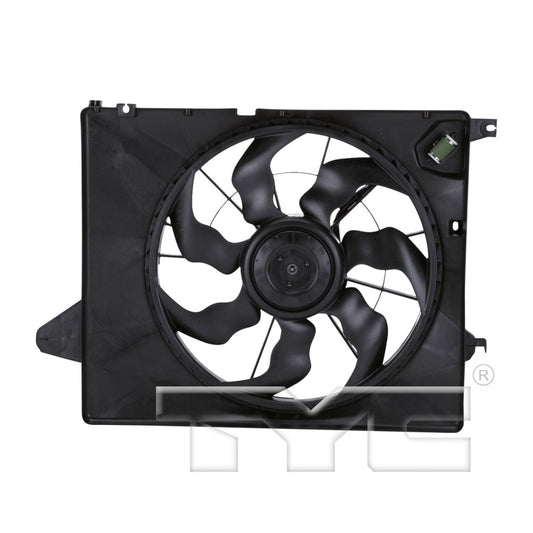 TYC Cooling Fan Assembly for Kia Sorento 2011-2013 OEM # 25380 1U201