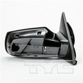 Nissan Passenger Side Mirror with OEM #  96301-JA04A TYC #  5700431