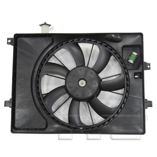 TYC Cooling Fan Assembly for Hyundai Elantra 2014-2016 OEM # 25380-3X500