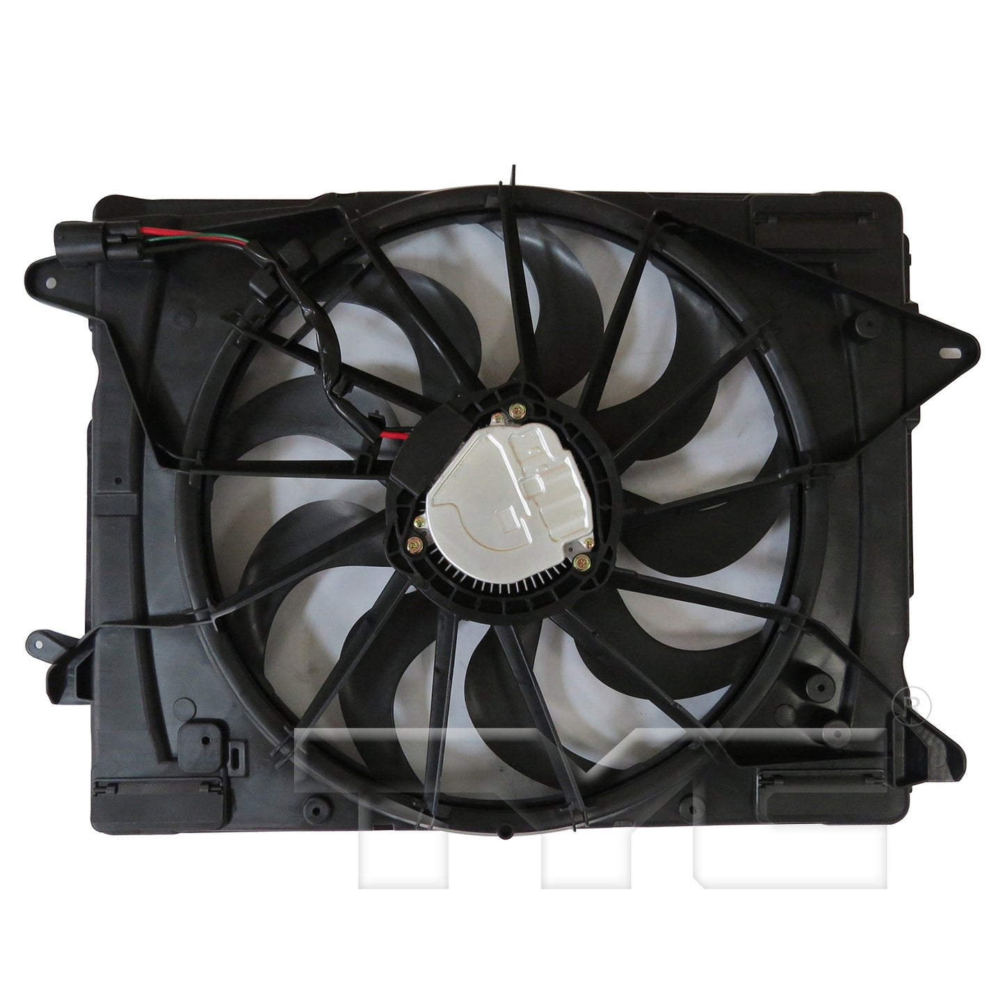 TYC Cooling Fan Assembly for Ford Maverick 2022 wo Tow OEM # LX6Z 8C607 A