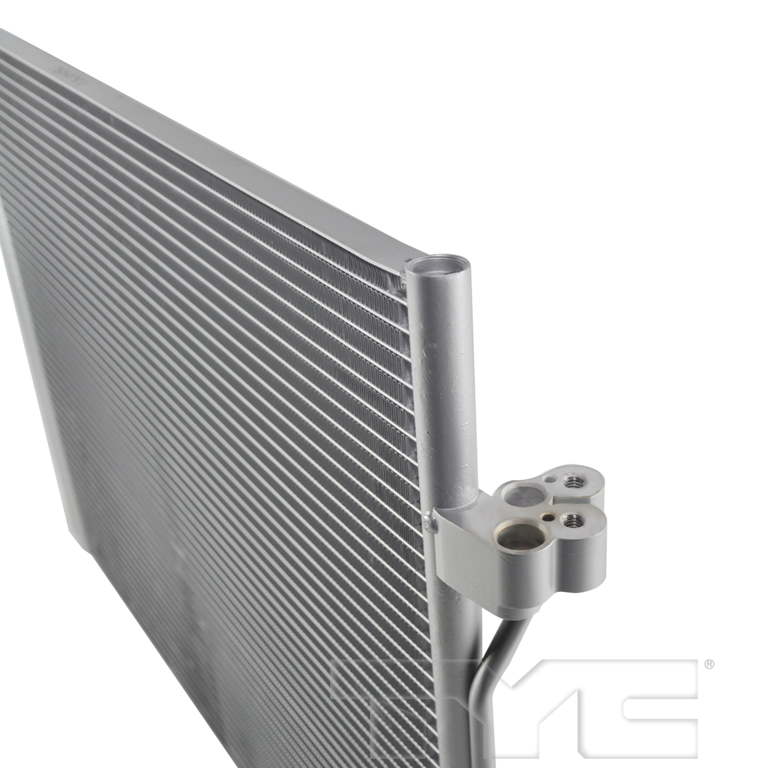 BMW A/C Condenser with OEM # 64 50 9 239 992 TYC #  3738