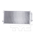 Nissan A/C Condenser with OEM # 92100-ZE80A TYC #  3628
