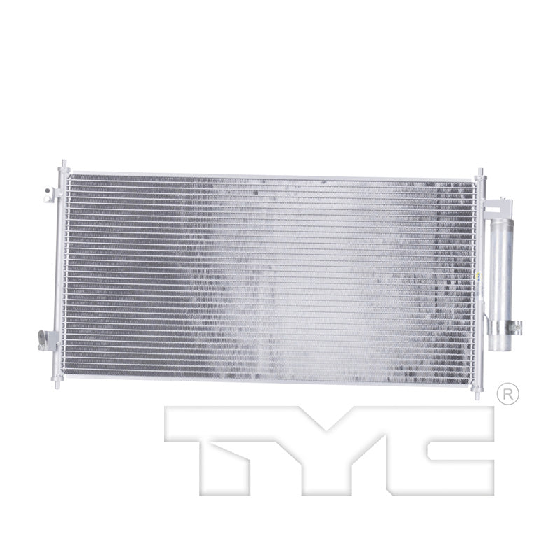 Nissan A/C Condenser with OEM # 92100-ZE80A TYC #  3628