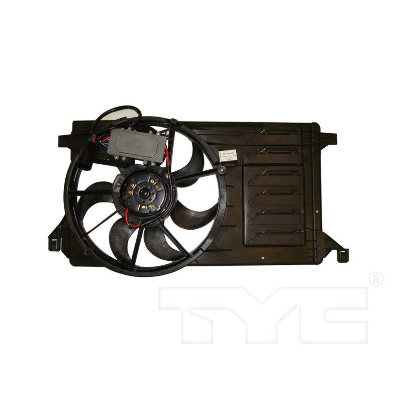 TYC Cooling Fan Assembly for Mazda 3 2010-2013 OEM # LF8B-15-025