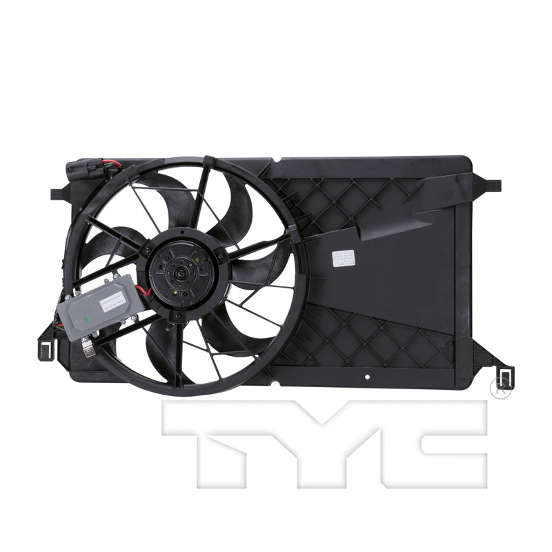 TYC Cooling Fan Assembly for Mazda 3 2004-2009 OEM # Z602-15-025B