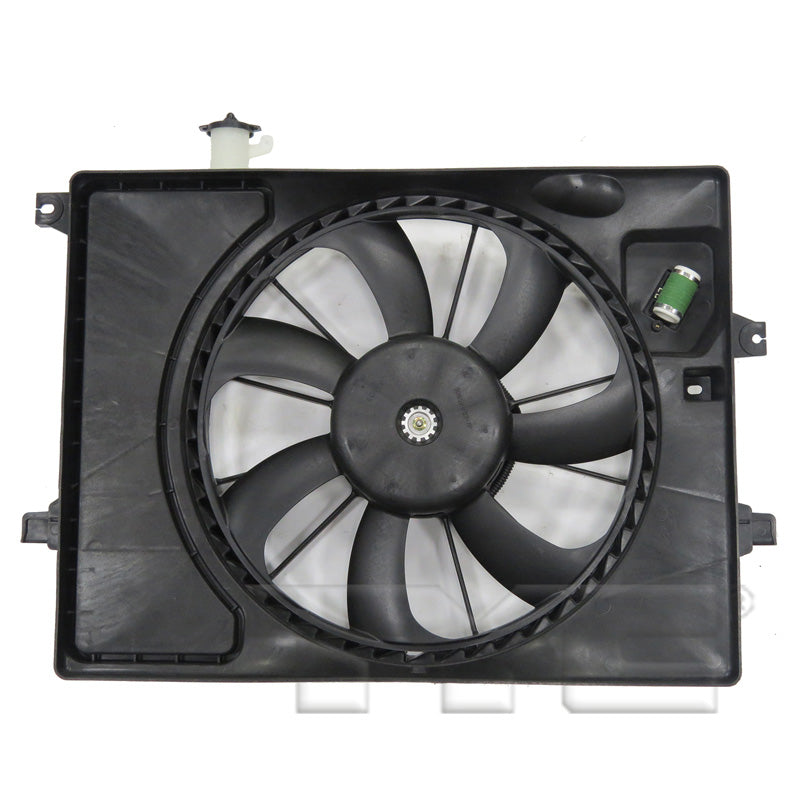 TYC Cooling Fan Assembly for Hyundai Elantra GT 2016-2017 OEM # 25380-3X500
