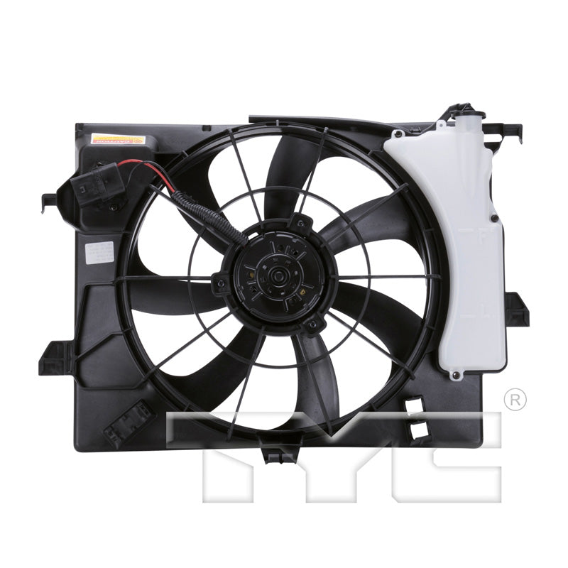TYC Cooling Fan Assembly for Hyundai Accent 2012-2017 OEM # 25380-1R050