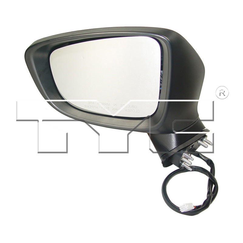 Mazda Driver Side Mirror with OEM #  GHP9-69-181H TYC #  6110342