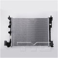 Cadillac Radiator with OEM #  84215228 TYC #  13623