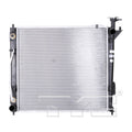 Hyundai Radiator with OEM #  25310-2B950 TYC #  13373