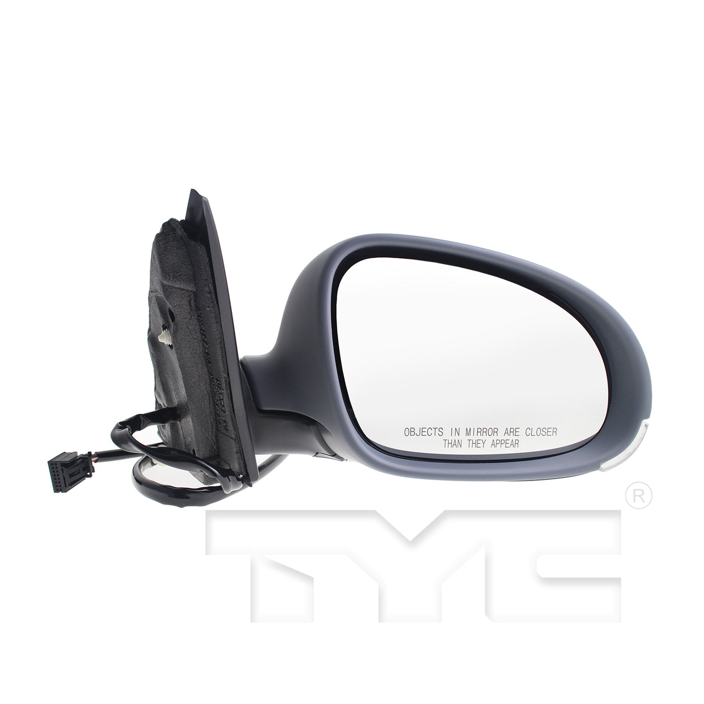 TYC Mirror for Volks Jetta 2005-2010 PASSENGER Side OEM # 1K1 857 508 DB 9B9