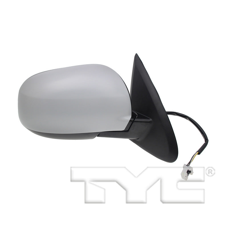 Mitsubishi Passenger Side Mirror with OEM #  7632B376 TYC #  6590141