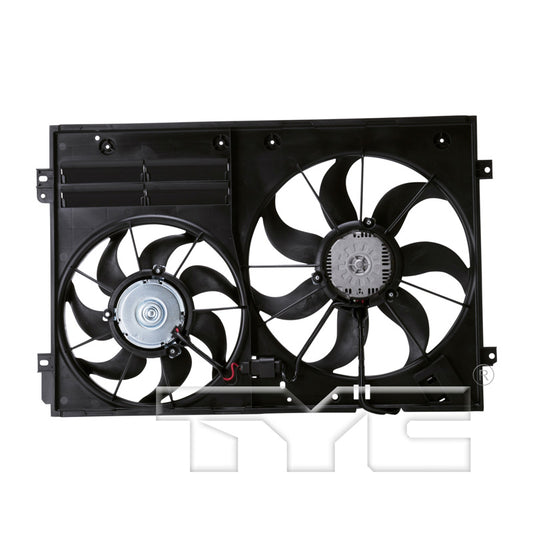 TYC Cooling Fan Assembly for Volkswagen Jetta 2012-2018 OEM # 1K0 959 455 CR