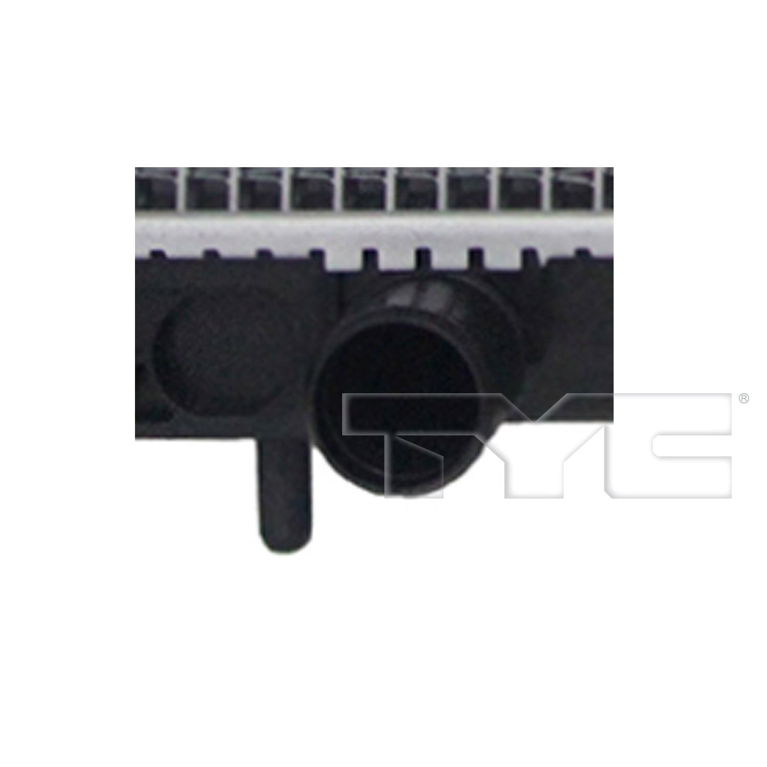 Mitsubishi Radiator with OEM #  MR373101 TYC #  2406