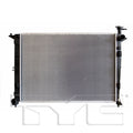 Hyundai KIA Radiator with OEM #  25310 C5800 TYC #  13777