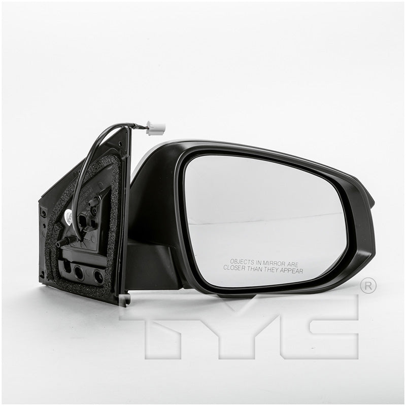 Toyota Passenger Side Mirror with OEM #  87910-42B70 TYC #  5280431
