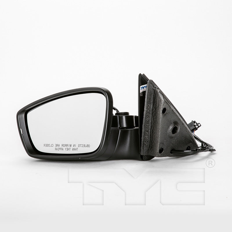 Volkswagen Driver Side Mirror with OEM #  5C6 857 521 G TYC #  8610552