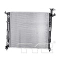 Kia Radiator with OEM #  25310-C6170 TYC #  13521