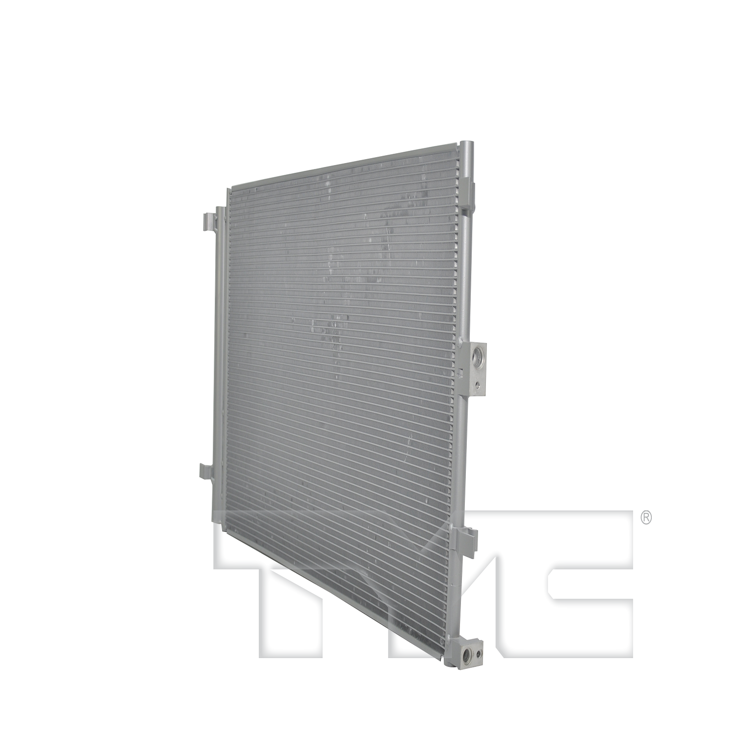 Hyundai A/C Condenser with OEM # 97606-J9900 TYC #  30285