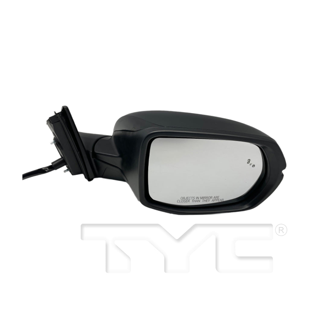 Honda Passenger Side Mirror with OEM #  76208-TLA-A31 TYC #  4750791