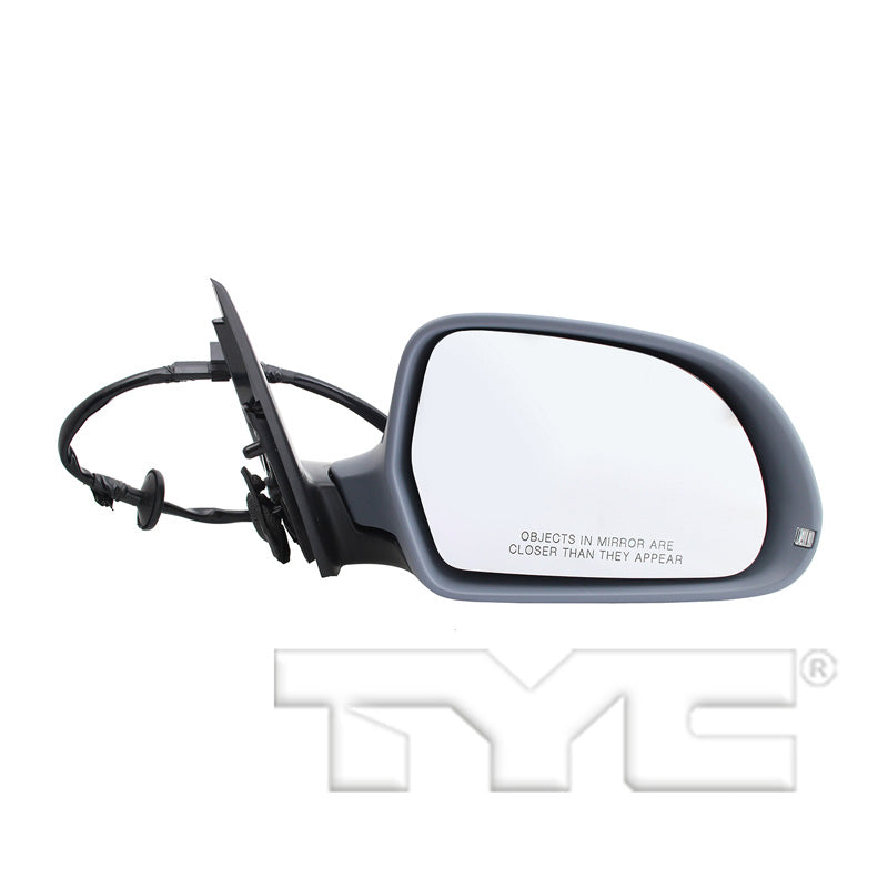 Audi Passenger Side Mirror with OEM #  4F0 857 536 AE TYC #  8320041