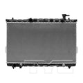 Hyundai Radiator with OEM #  25310-26300 TYC #  2759