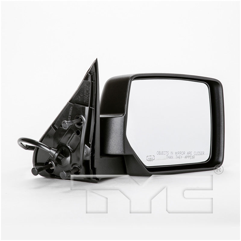 Jeep Passenger Side Mirror with OEM #  57010098AF TYC #  4140161