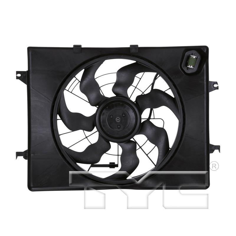 TYC Cooling Fan Assembly for Kia Optima 2011-2013 See Note OEM # 25380 3R610