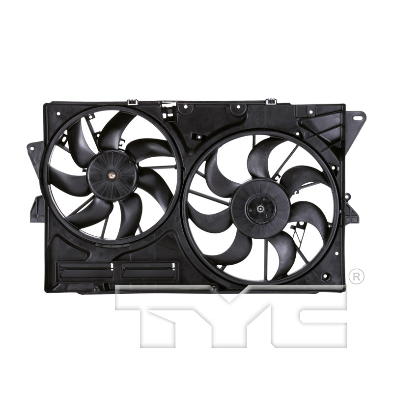 TYC Cooling Fan Assembly for Lincoln MKS 2013-2016 OEM # DG1Z 8C607 G
