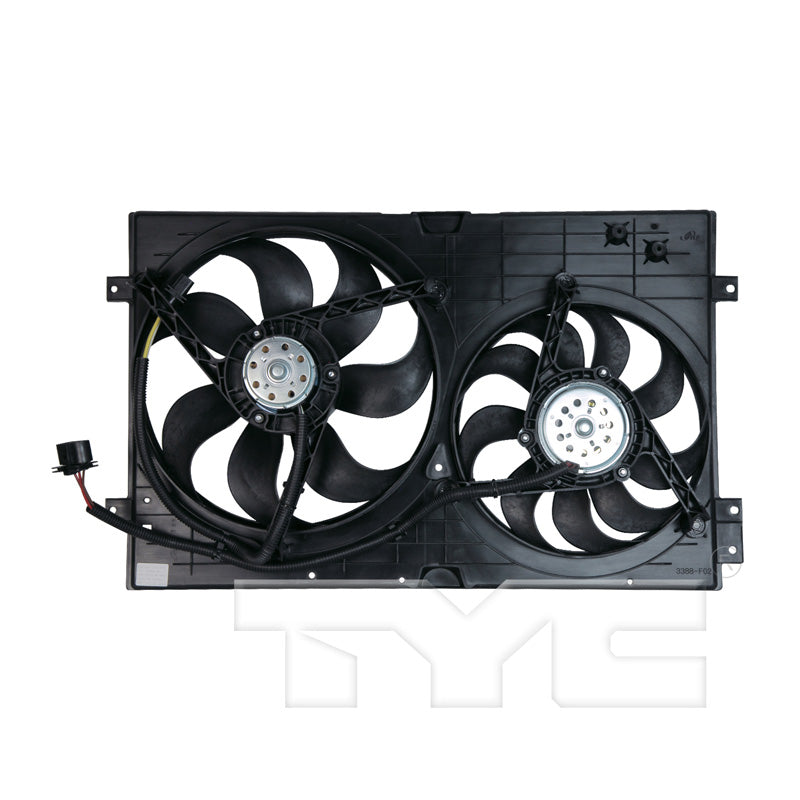 TYC Cooling Fan Assembly for VW Jetta 1999-2005 H OEM # 1C0 959 455 C